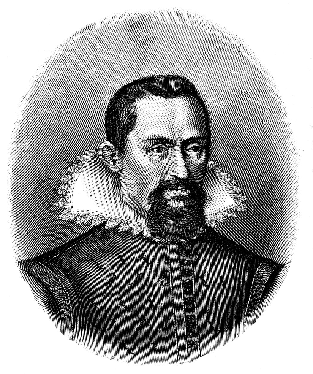 Johannes Kepler , tysk astronom, tidlig på 1600-tallet, c1903 av Unbekannt