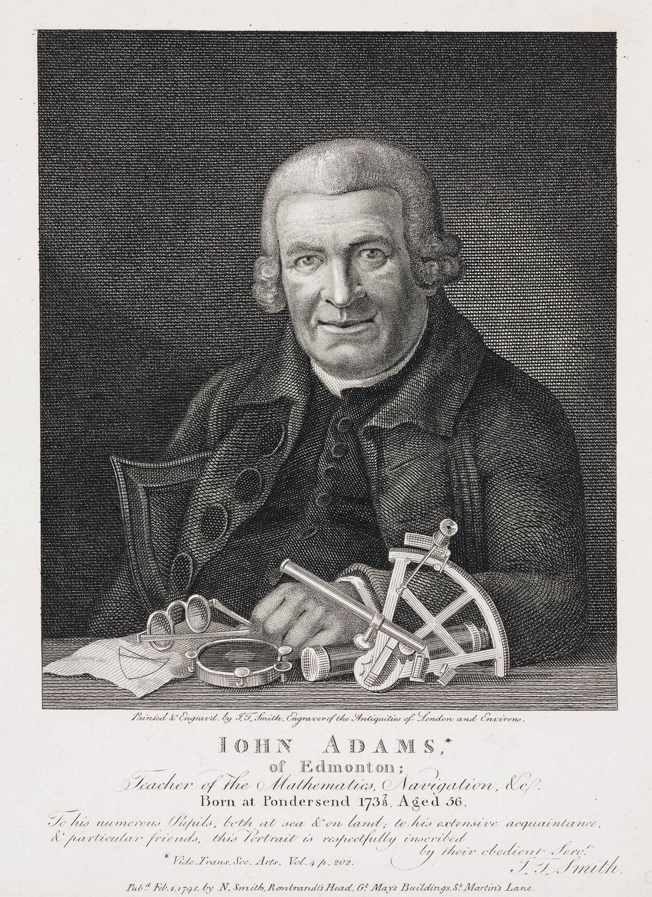 John Adams, matematiker av Unbekannt