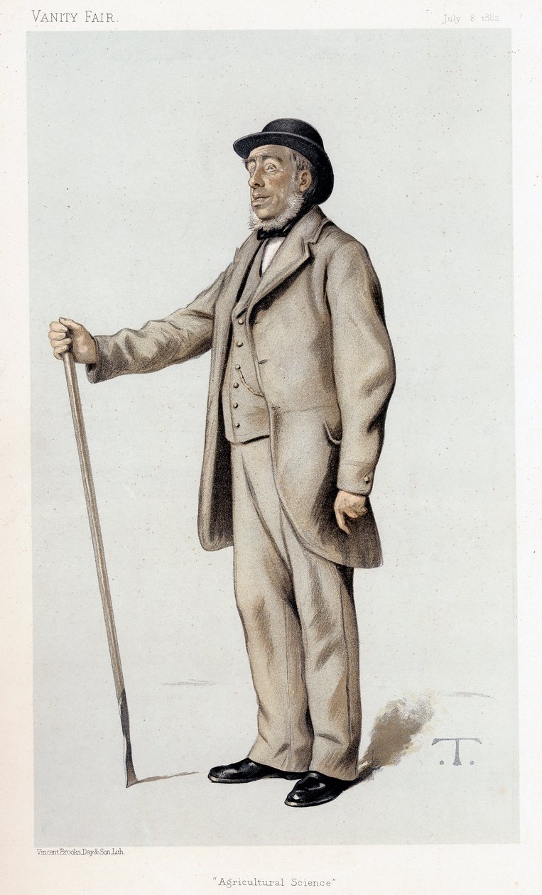 John Bennet Lawes , britisk landbruker, 1882 av Unbekannt
