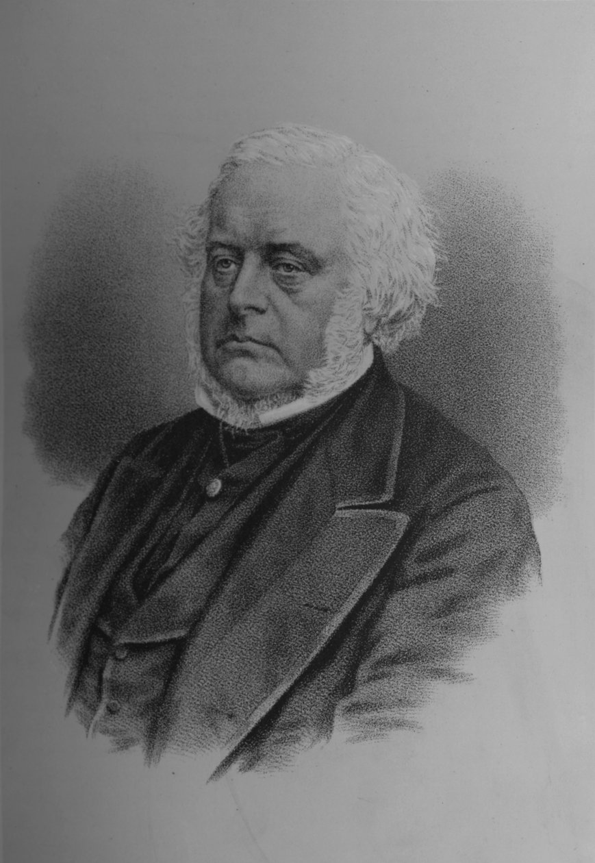 John Bright , britisk politiker og taler, 1870-tallet 1883. av Unbekannt