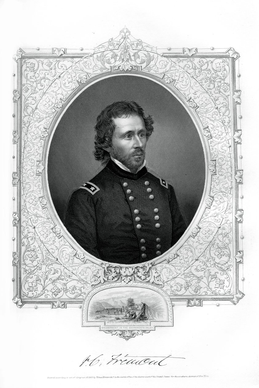 John C Fremont , amerikansk soldat, oppdagelsesreisende og presidentkandidat, 1862-1867 av Unbekannt