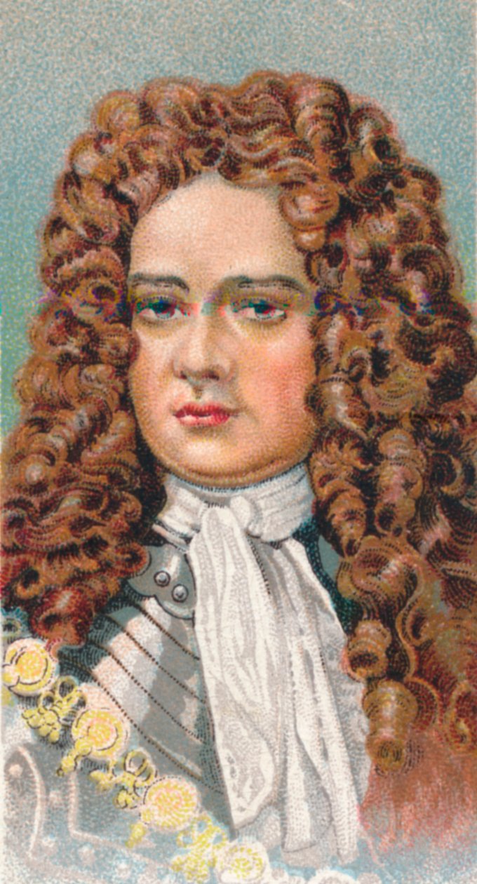 John Churchill 1650-1722, hertug av Marlborough, engelsk soldat, 1924 av Unbekannt