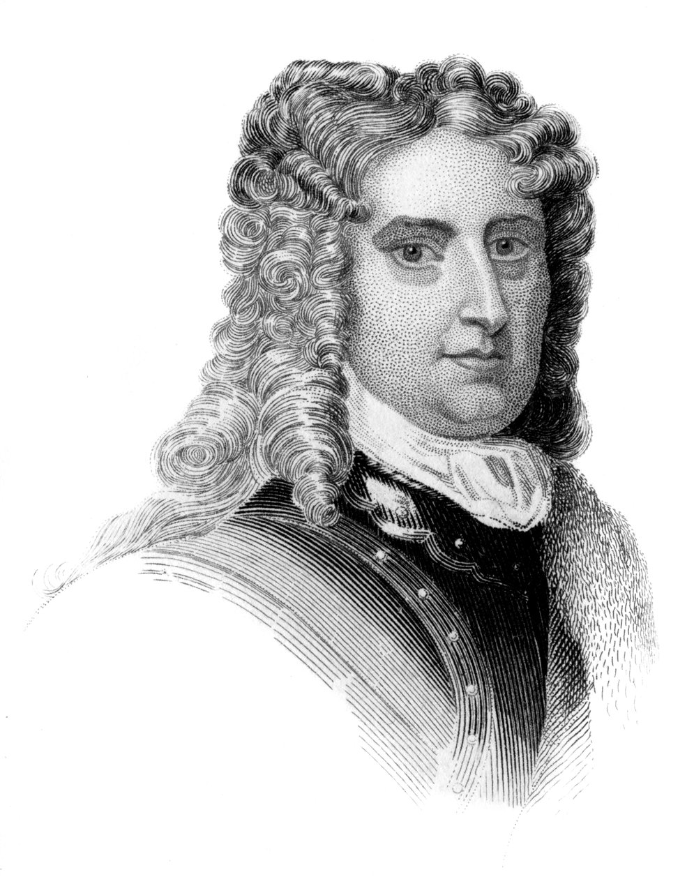 John Churchill, 1. hertug av Marlborough, engelsk soldat, c1850 av Unbekannt