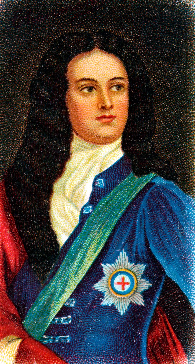 John Churchill, første hertug av Marlborough 1650-1722, engelsk soldat av Unbekannt