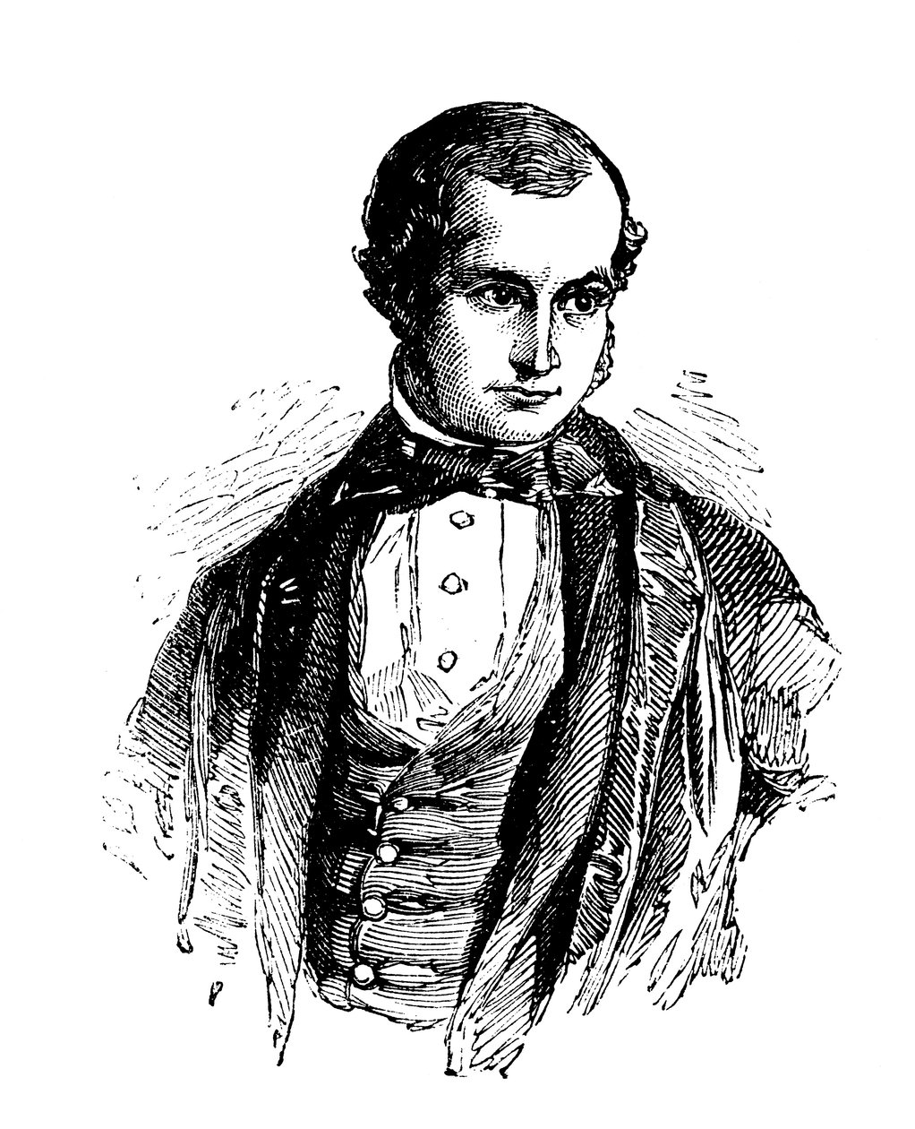 John Couch Adams 1819-92, engelsk astronom og matematiker, 1881 av Unbekannt