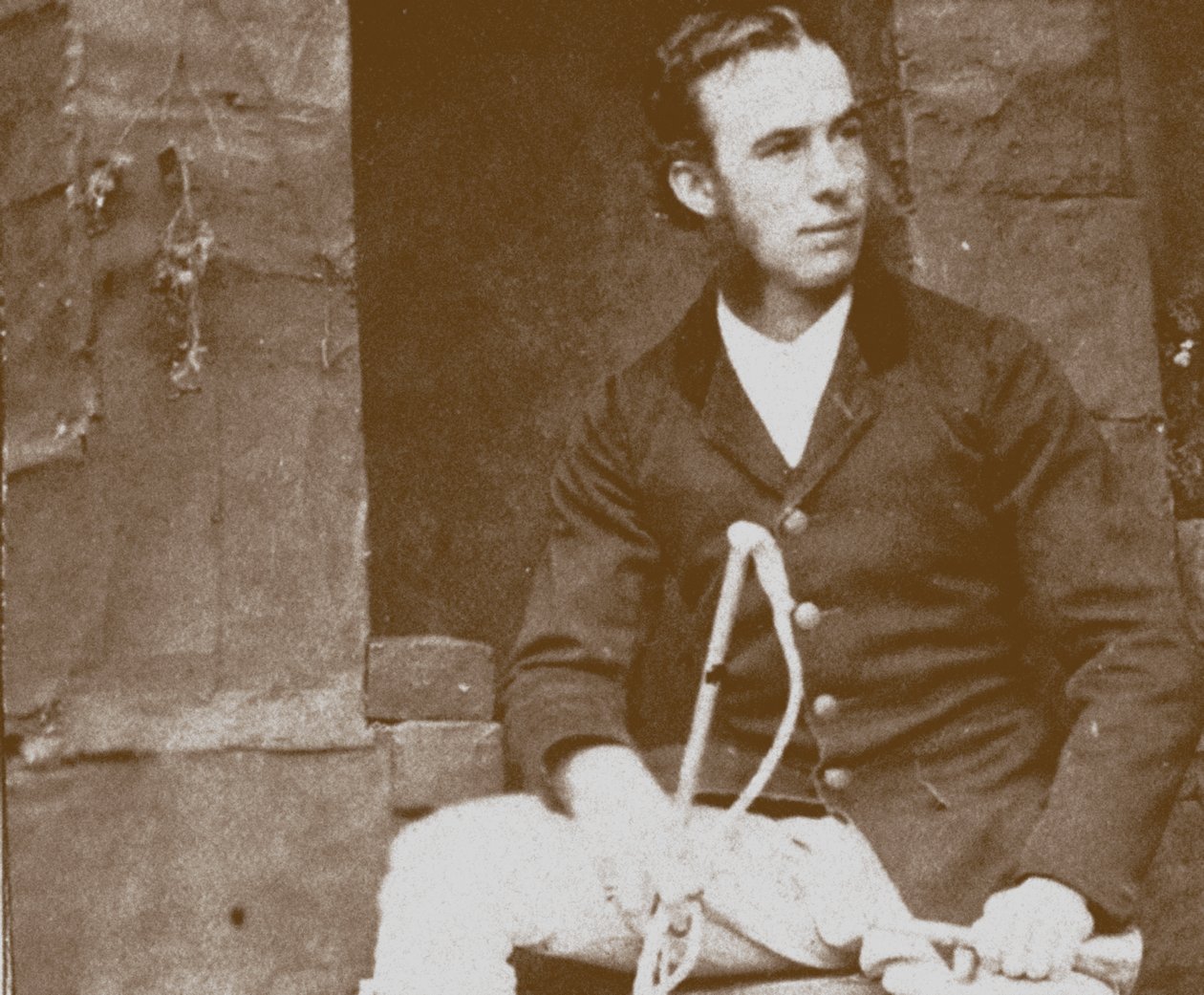 John Douglas, 9. markis av Queensberry 1844-1900 av Unbekannt