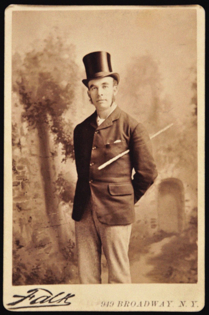 John Douglas, 9. markis av Queensberry 1844-1900 av Unbekannt