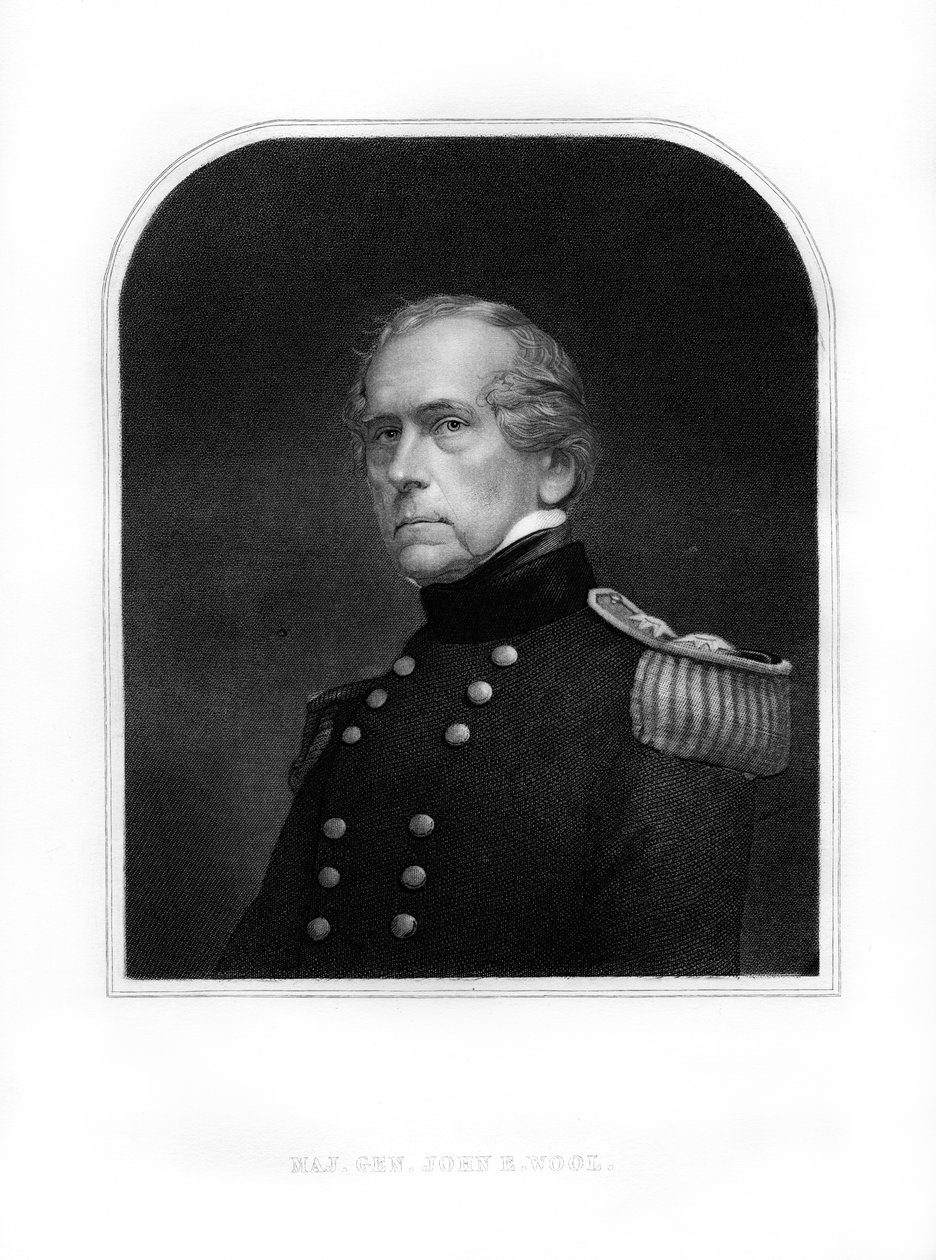 John Ellis Wool, offiser i den amerikanske hæren, 1872 av Unbekannt
