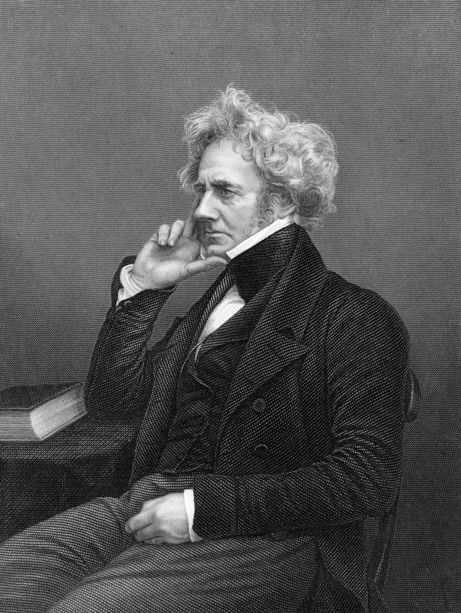 John Frederick William Herschel , engelsk vitenskapsmann og astronom, c1870 av Unbekannt
