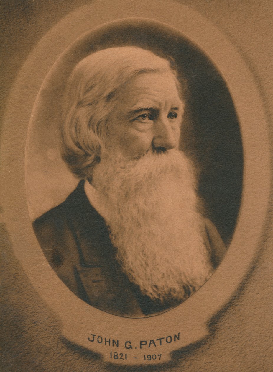 John Gibson Paton 1824-1907, skotskfødt protestantisk misjonær, ca 1910-tallet av Unbekannt