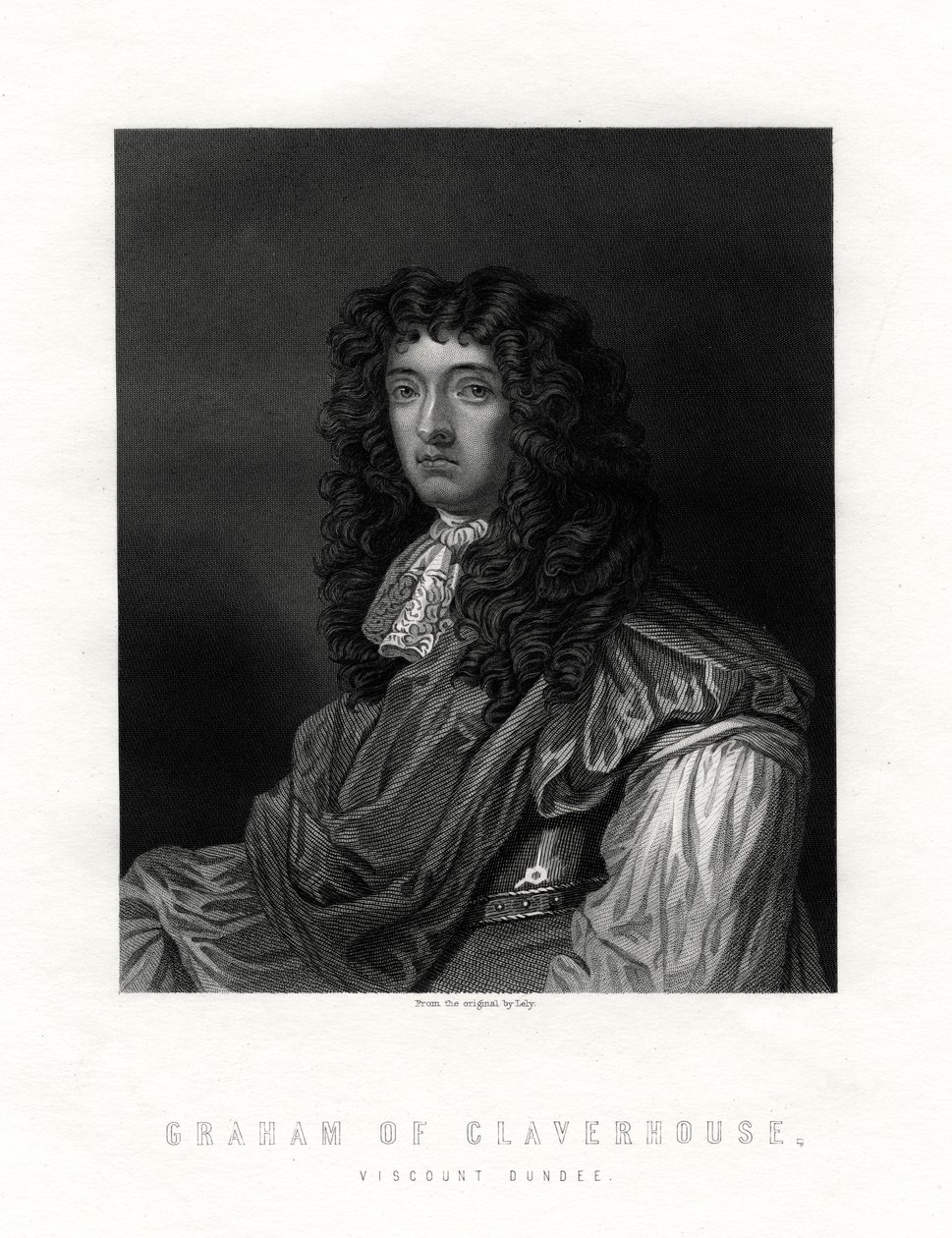 John Graham av Claverhouse, 1. Viscount Dundee ca. 1648-1689, 1800-tallet av Unbekannt