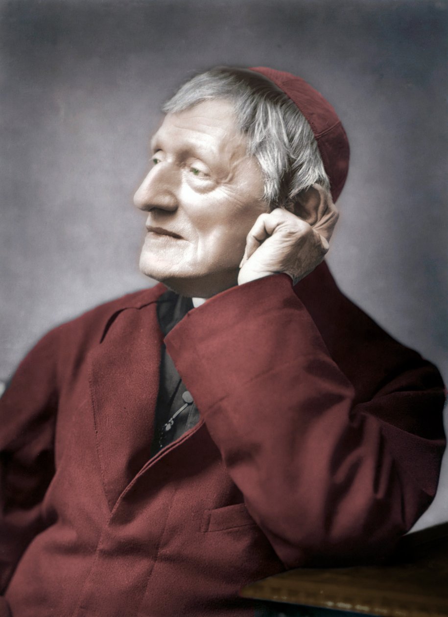 John Henry Newman , britisk kardinal, sent på 1800-tallet av Unbekannt