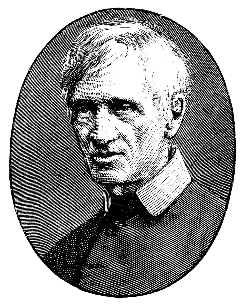 John Henry Newman i alderdommen, britisk lærd og teolog, 1879 av Unbekannt