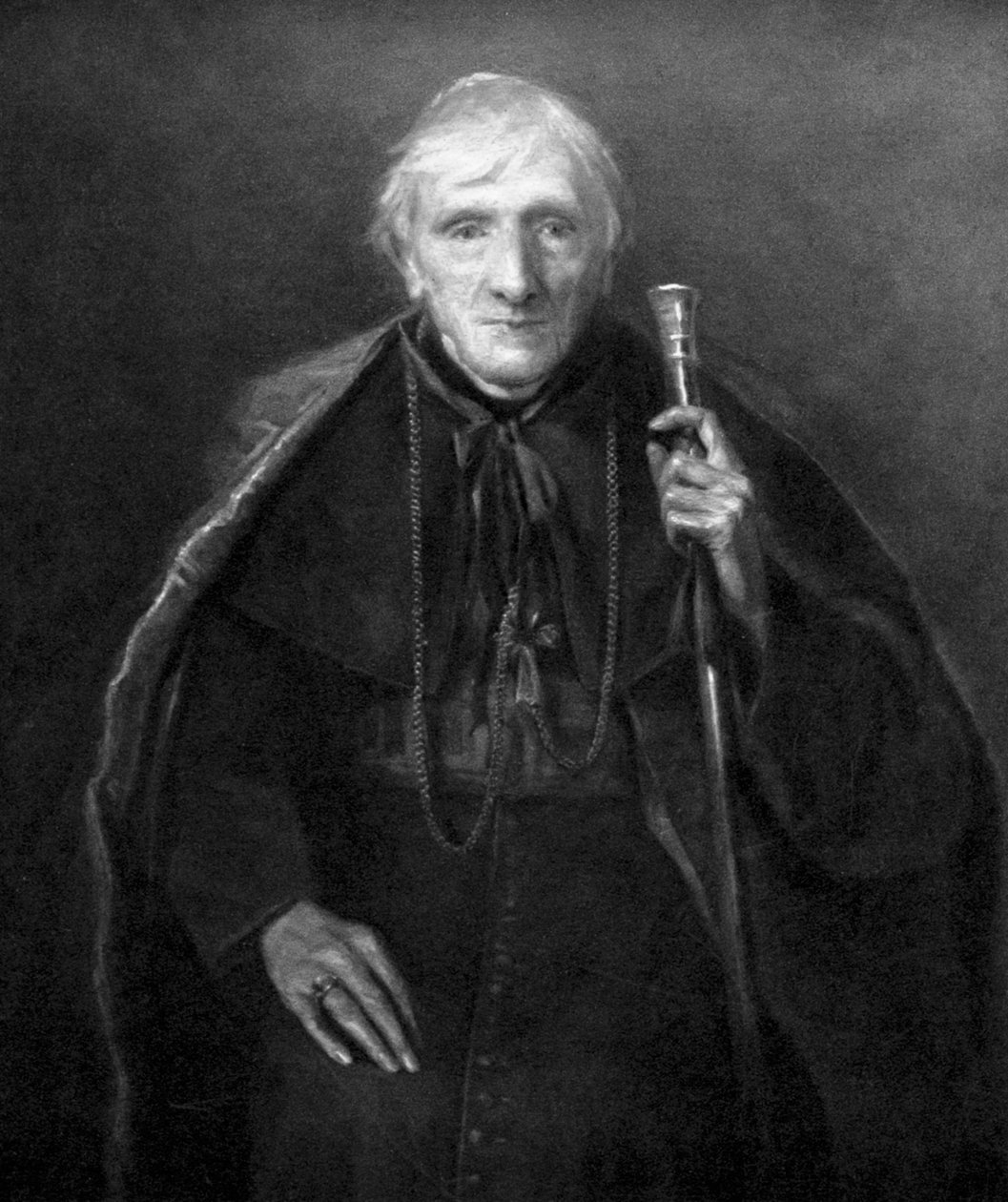 John Henry Newman i alderdommen, britisk lærd og teolog, c1885 av Unbekannt