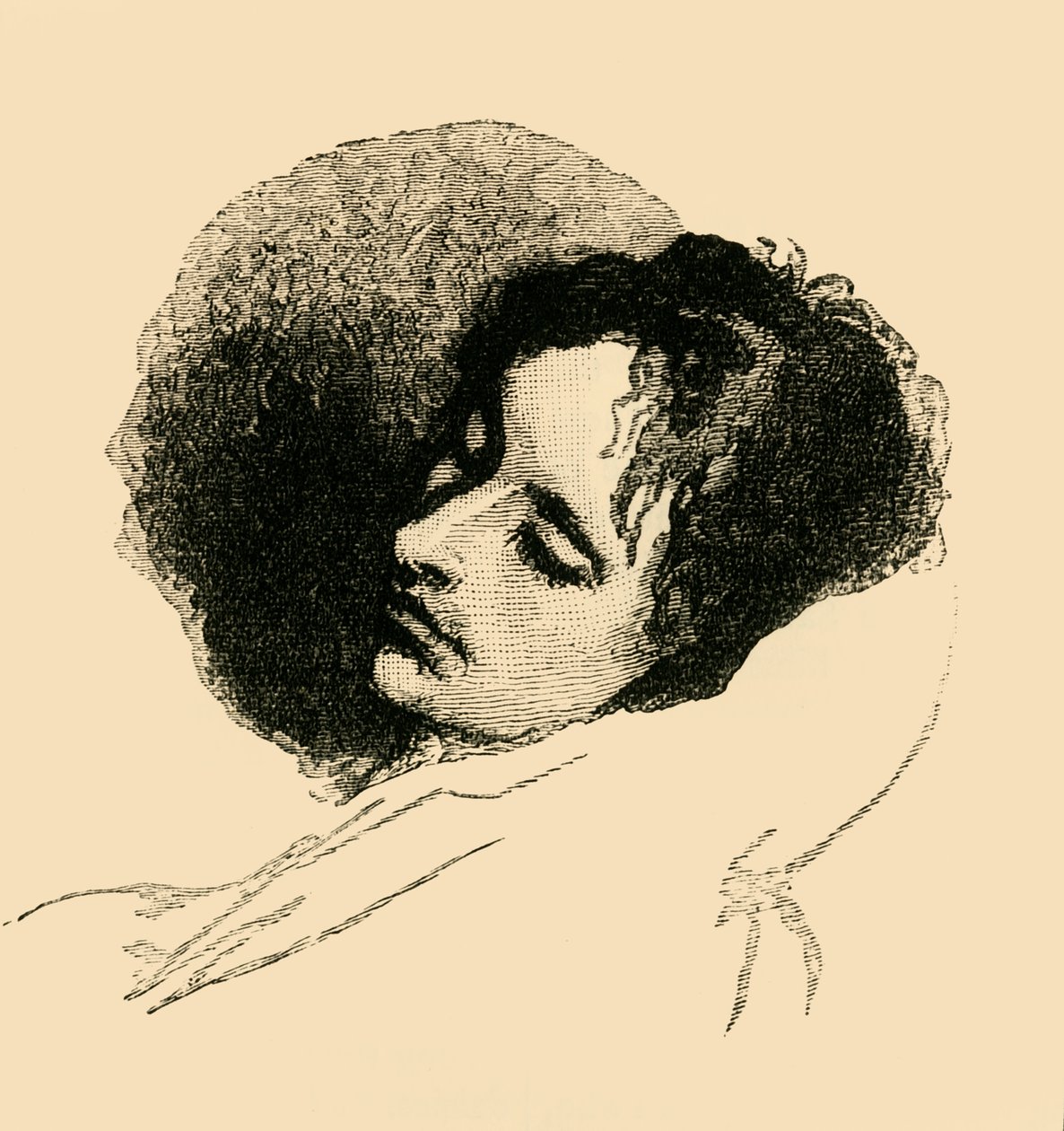John Keats, 1821, c1876. av Unbekannt