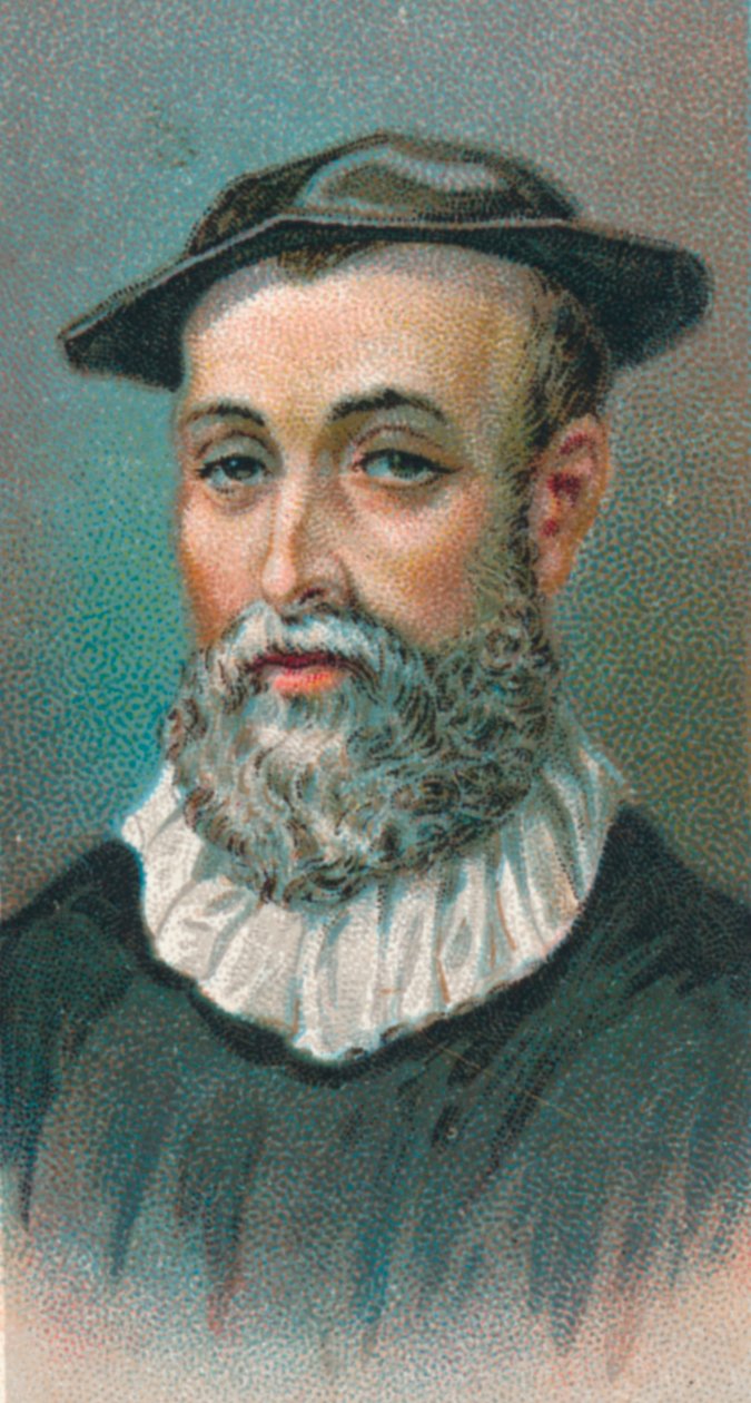 John Knox c1514-1572, skotsk religiøs reformator, 1924 av Unbekannt