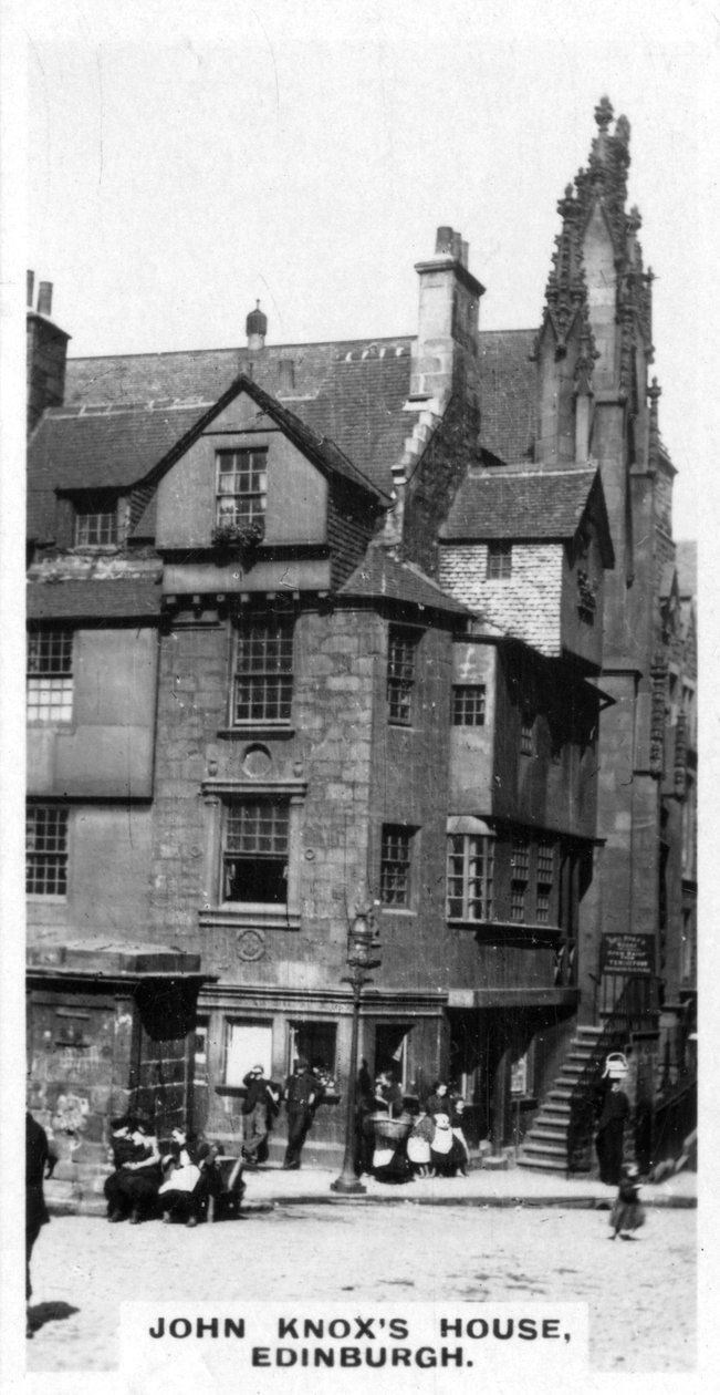 John Knoxs hus, Edinburgh, ca 1920-tallet av Unbekannt