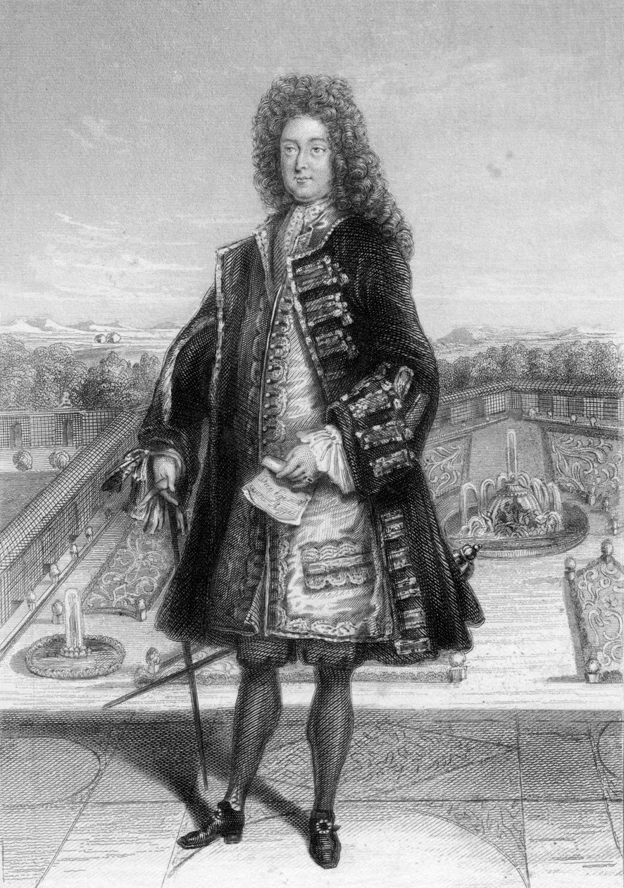 John Law, generalkontrollør i Frankrike, 1720 1841 av Unbekannt
