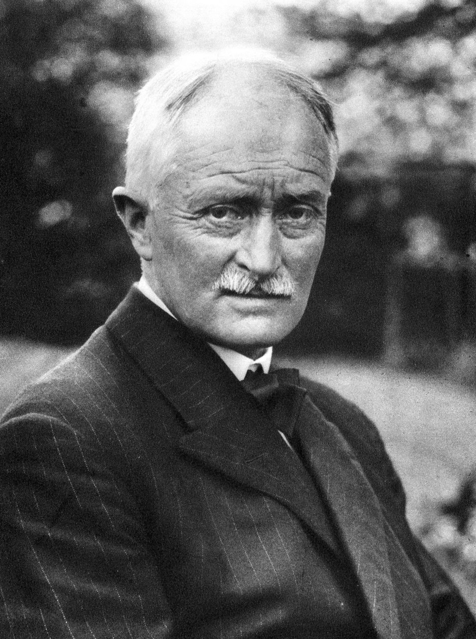 John Masefield 1878-1967, engelsk poet og forfatter, tidlig på 1900-tallet av Unbekannt