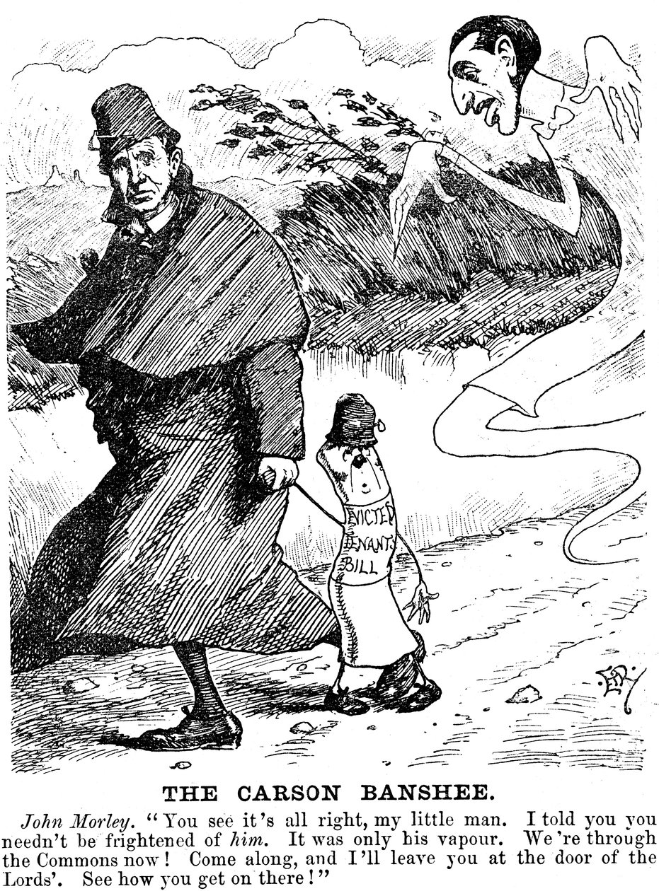 John Morley, britisk sekretær for Irland, 1894 av Unbekannt