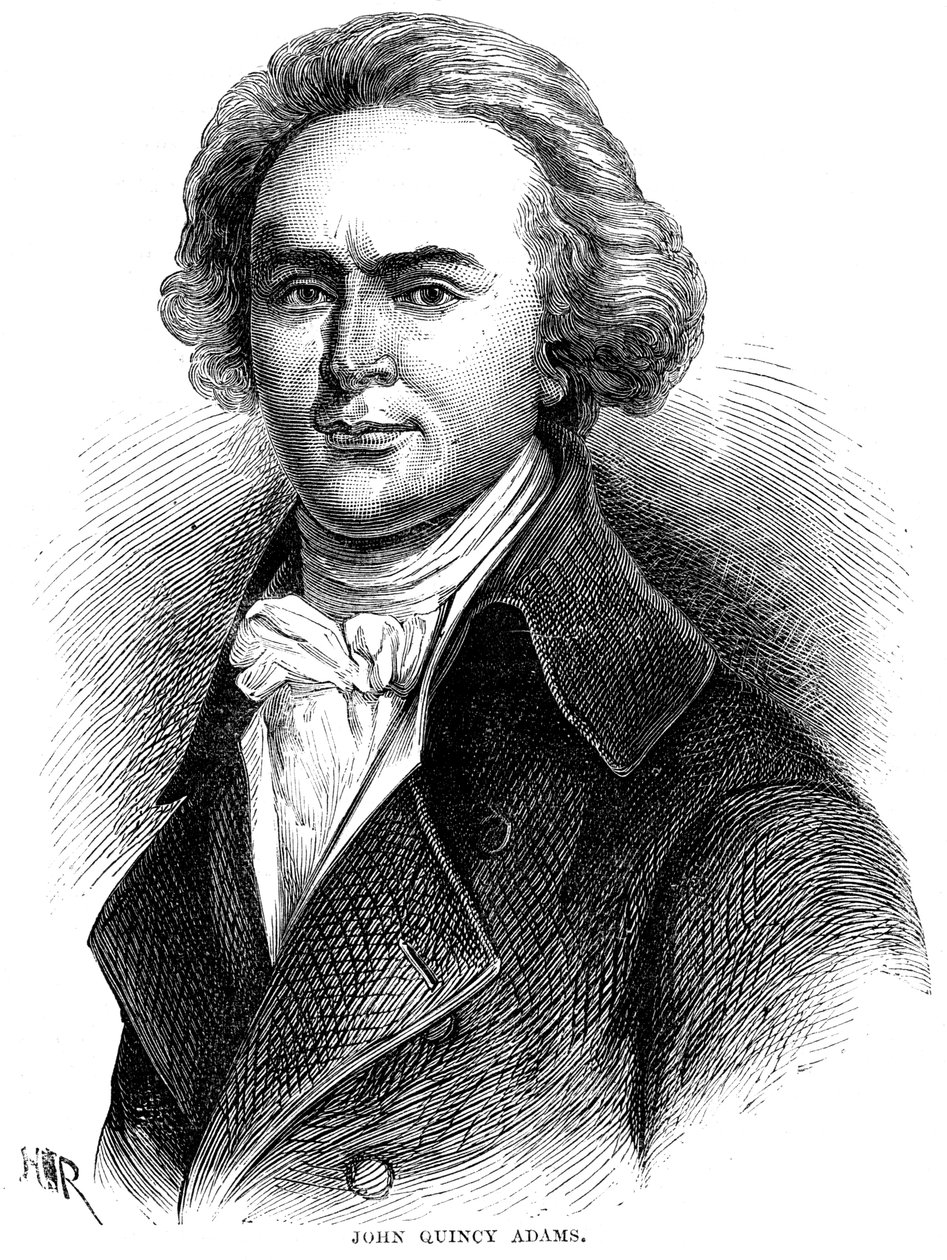 John Quincy Adams, 6. president i USA, c1880 av Unbekannt