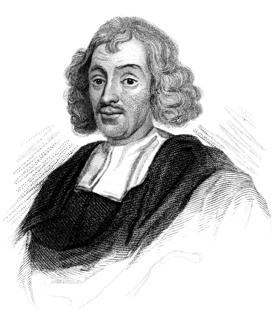 John Ray, engelsk naturforsker, c1850 av Unbekannt