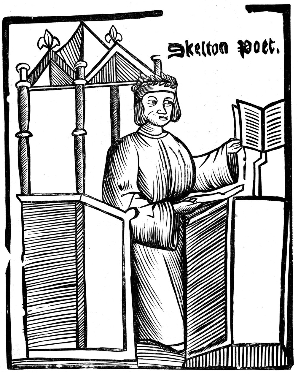 John Skelton, c1460-1529, 1500-tallet av Unbekannt