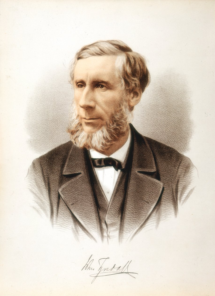 John Tyndall , irskfødt britisk fysiker og popularisator av vitenskap, c1880 av Unbekannt
