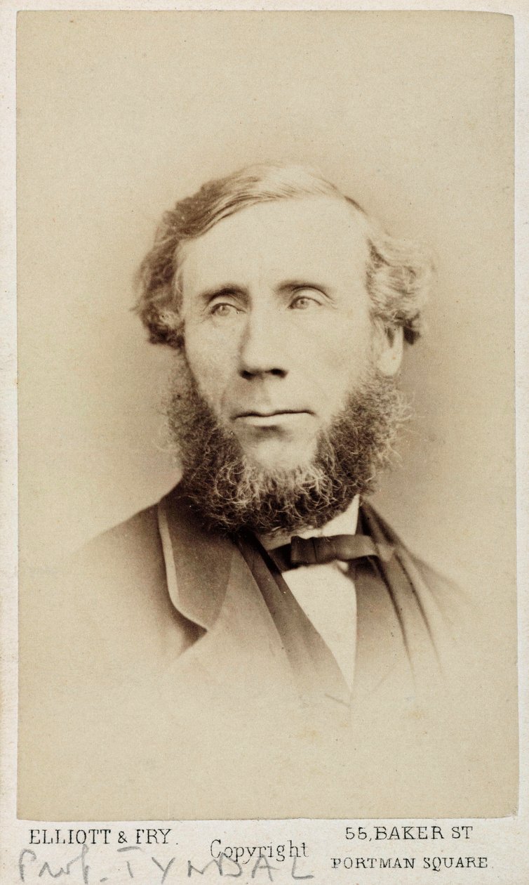 John Tyndall , irsk fysiker, ca 1875 av Unbekannt