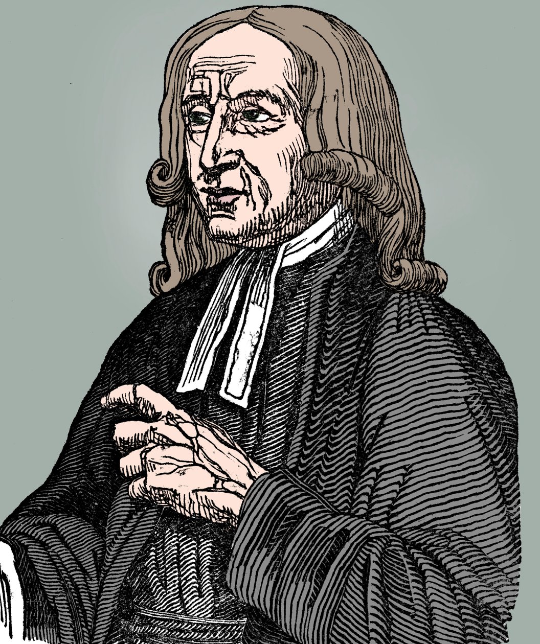John Wesley, engelsk ikke-konformistisk predikant fra 1700-tallet, 1832 av Unbekannt