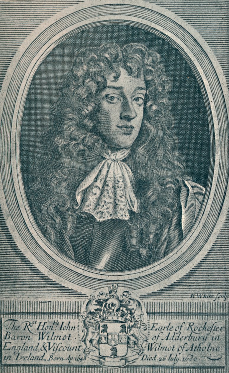 John Wilmot, jarl av Rochester f. 1648, d. 1680, 1907 av Unbekannt