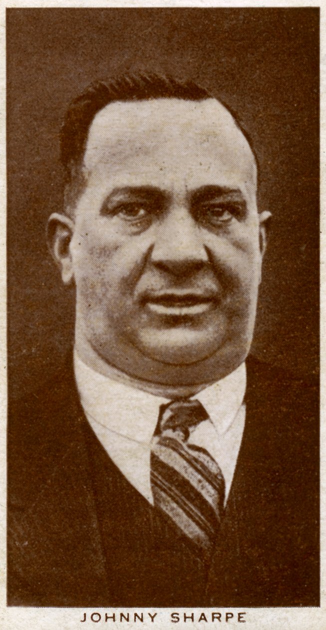 Johnny Sharpe, britisk boksesjef, 1938 av Unbekannt