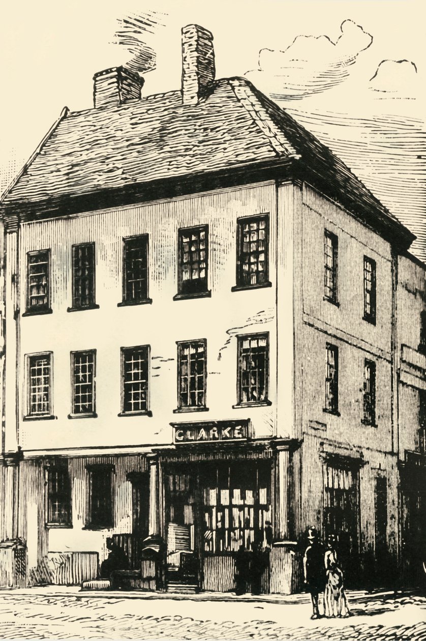 Johnsons fødested på Lichfield, 1902. av Unbekannt