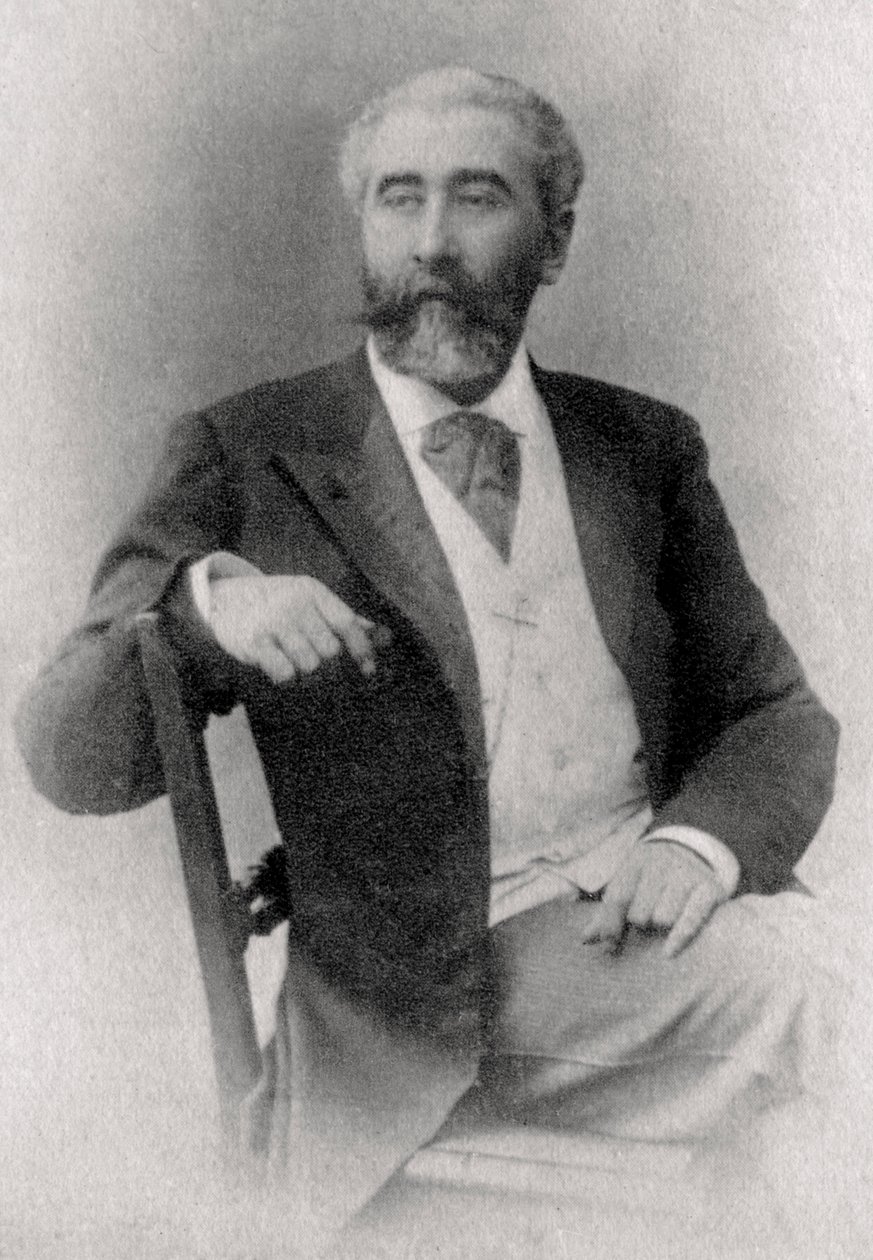 Jose-Maria de Heredia , cubanskfødt fransk poet, 1902 av Unbekannt