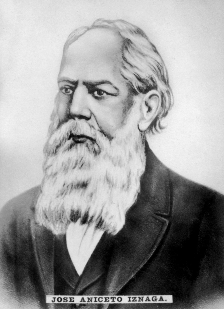 Jose Aniceto Iznaga 1791-1860, cubansk patriot under de cubanske uavhengighetskrigene, c1910 av Unbekannt