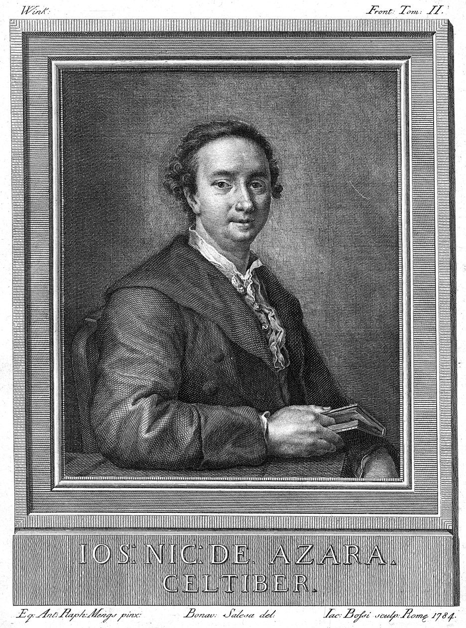 Jose Nicolas de Azara 1731-1804, spansk diplomat og beskytter av kunst og litteratur, 1784 av Unbekannt