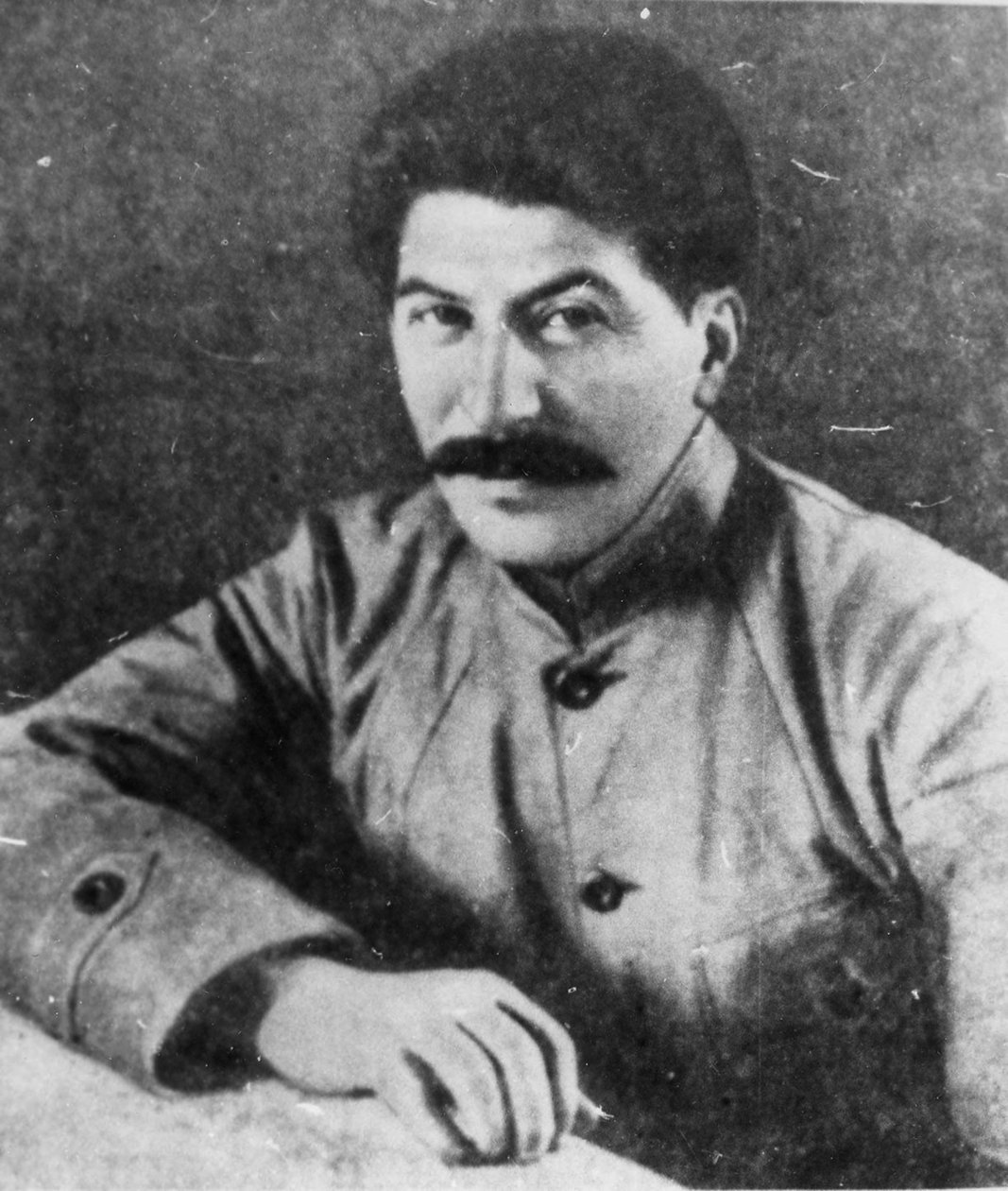 Josef Stalin , georgiskfødt sovjetisk kommunistisk revolusjonær og leder, 1918 av Unbekannt