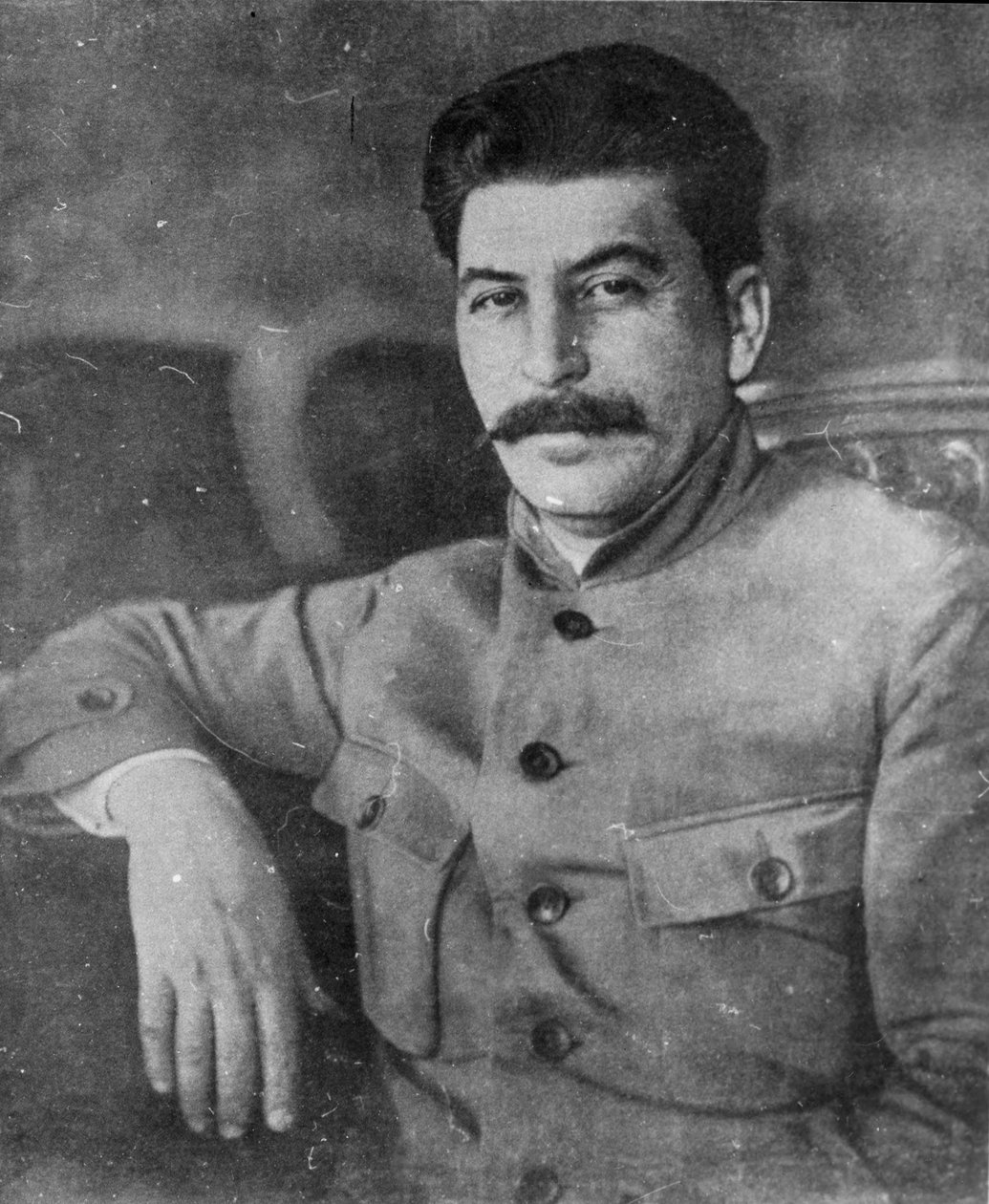 Josef Stalin , georgiskfødt sovjetisk kommunistisk revolusjonær og leder, mai 1923 av Unbekannt