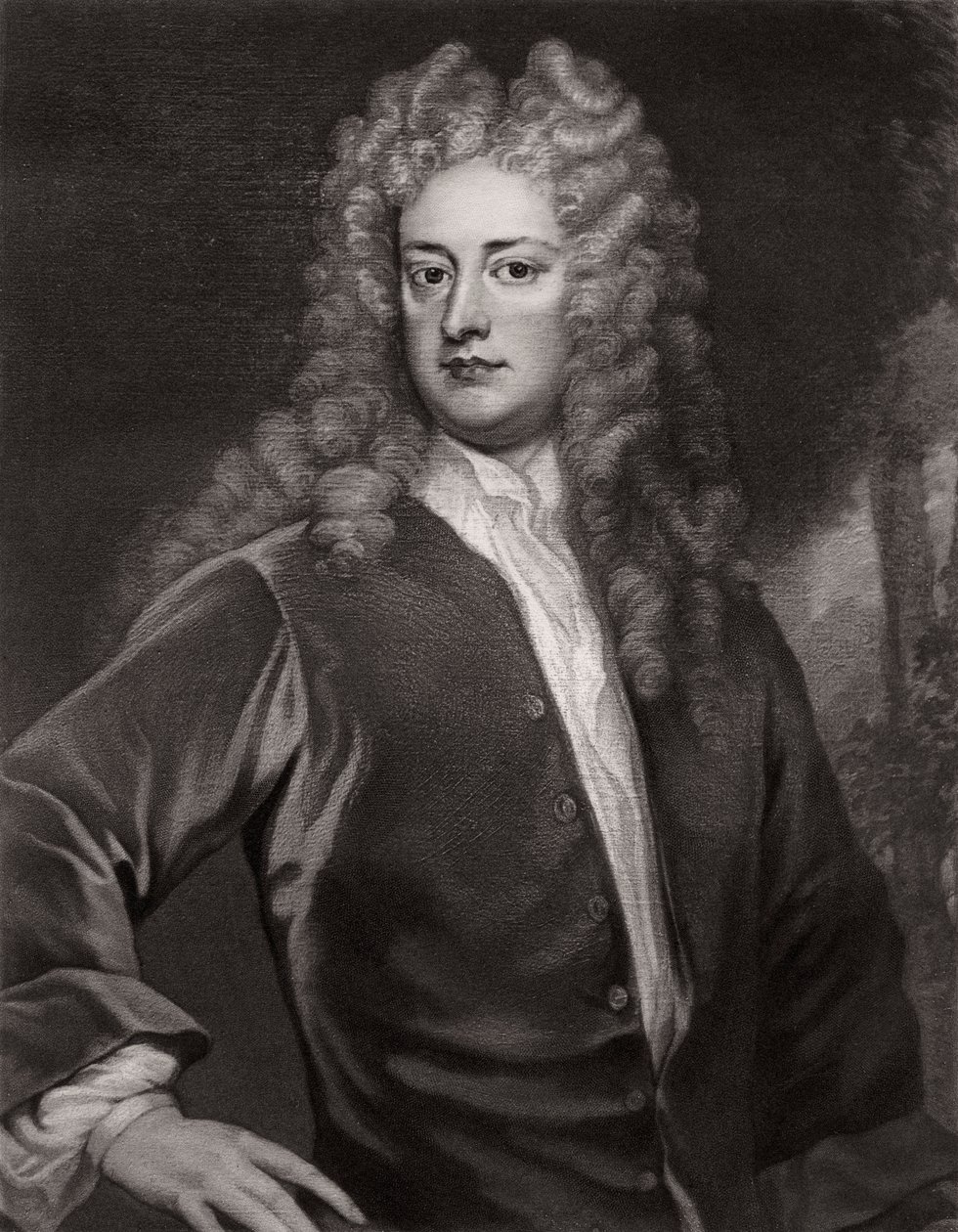 Joseph Addison , engelsk politiker og forfatter, c1703-1712 1906 av Unbekannt