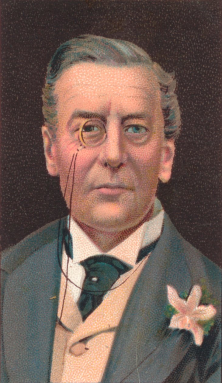Joseph Chamberlain 1836-1914, britisk liberal politiker, 1906 av Unbekannt