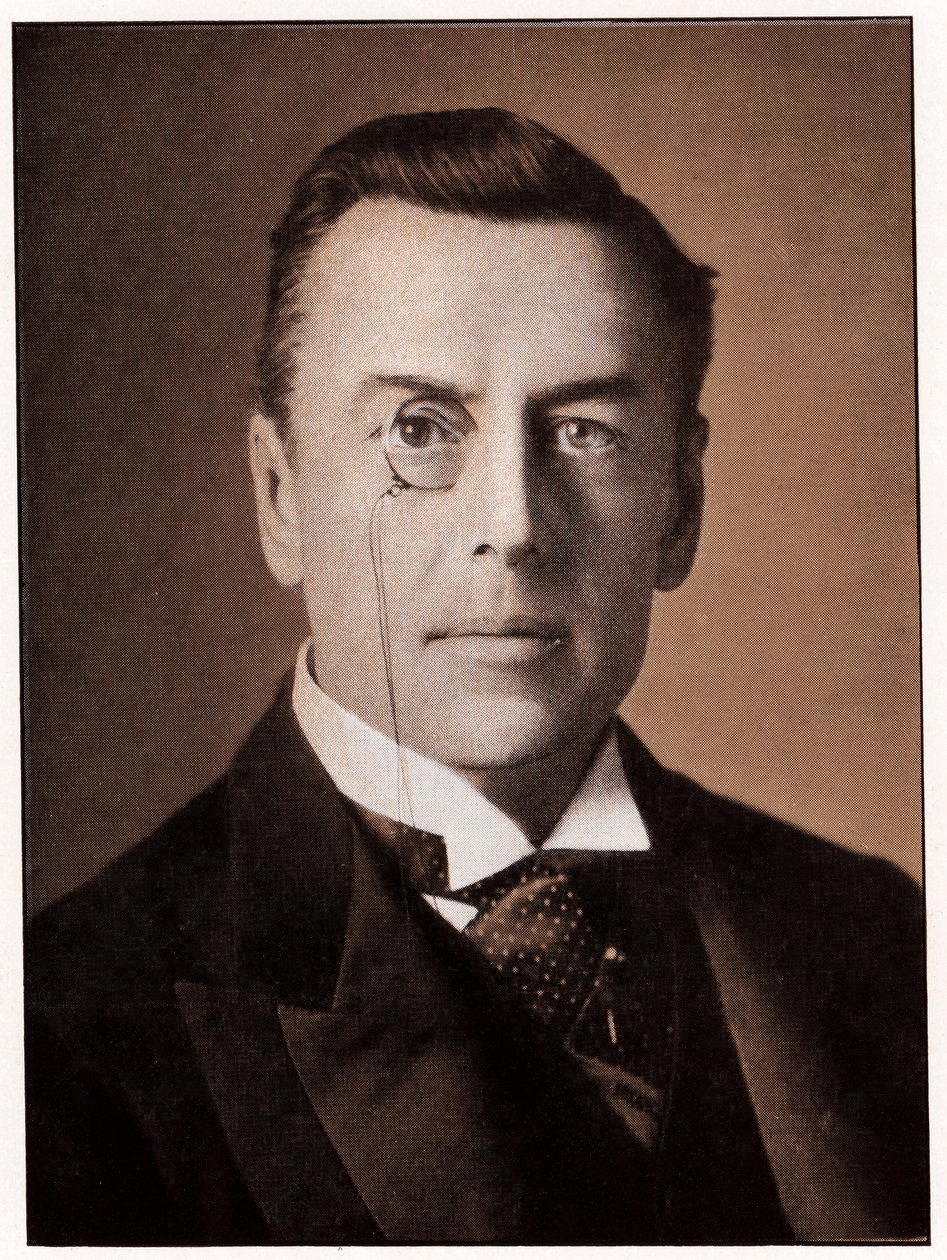 Joseph Chamberlain , britisk politiker, ca 1900 av Unbekannt