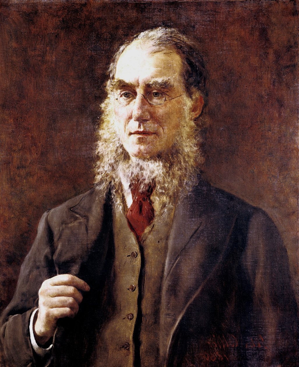 Joseph Dalton Hooker , engelsk botaniker, plantegeograf og samler av Unbekannt