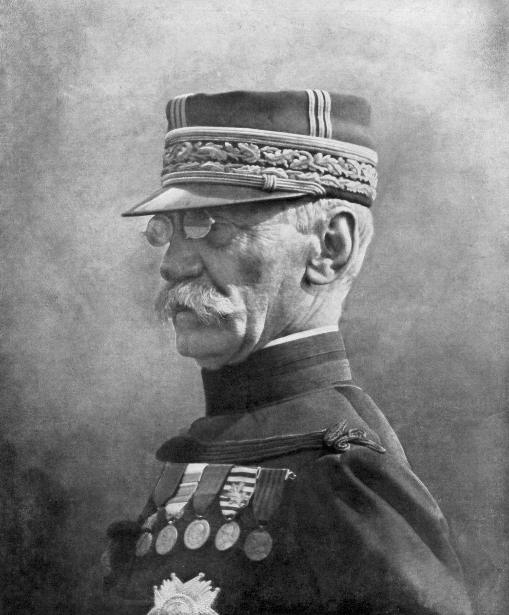 Joseph Gallieni, fransk general fra første verdenskrig, 2. september 1914 av Unbekannt
