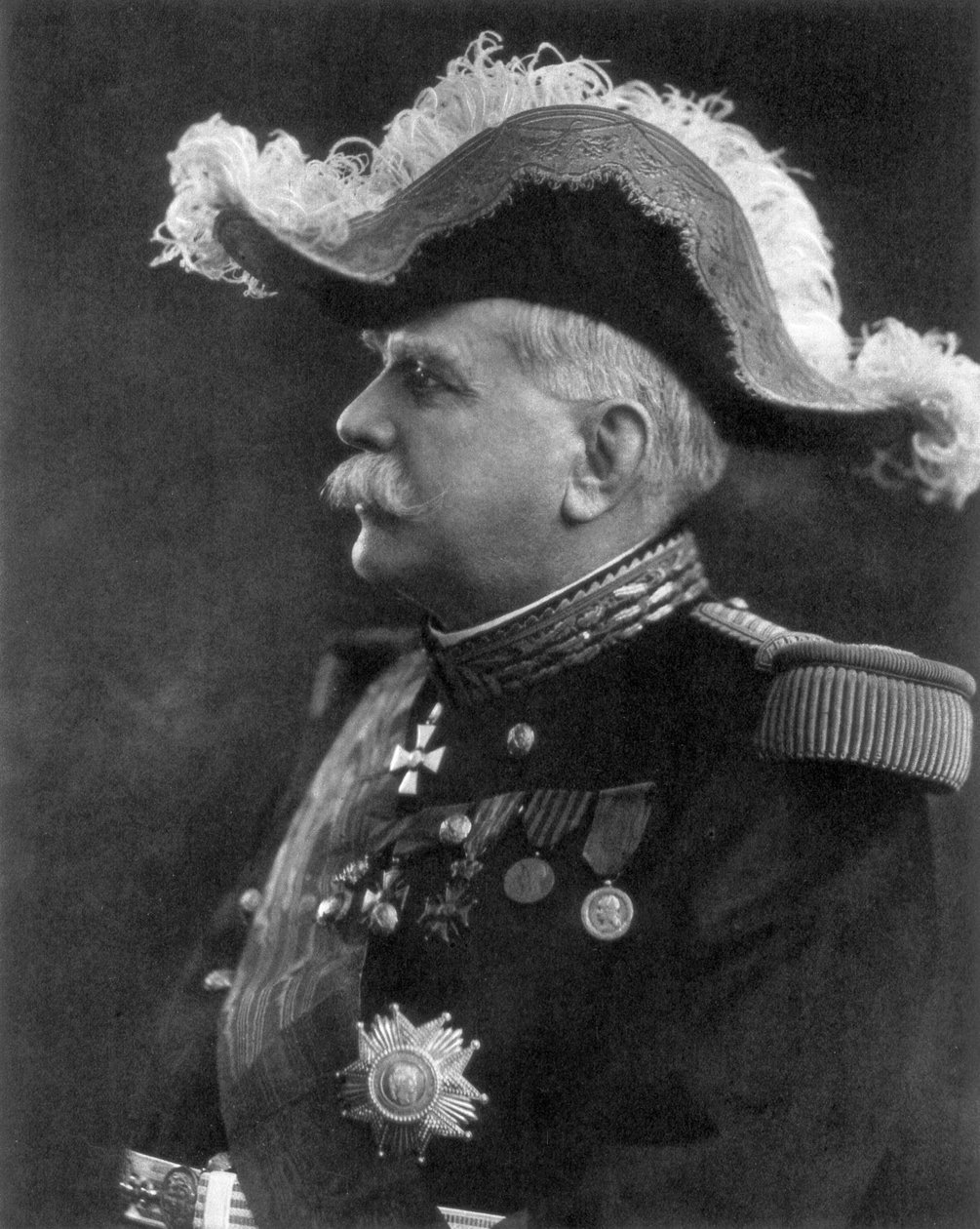 Joseph Jacques Cesaire Joffre, øverstkommanderende for franske hærer, 1914-1916, 1926 av Unbekannt