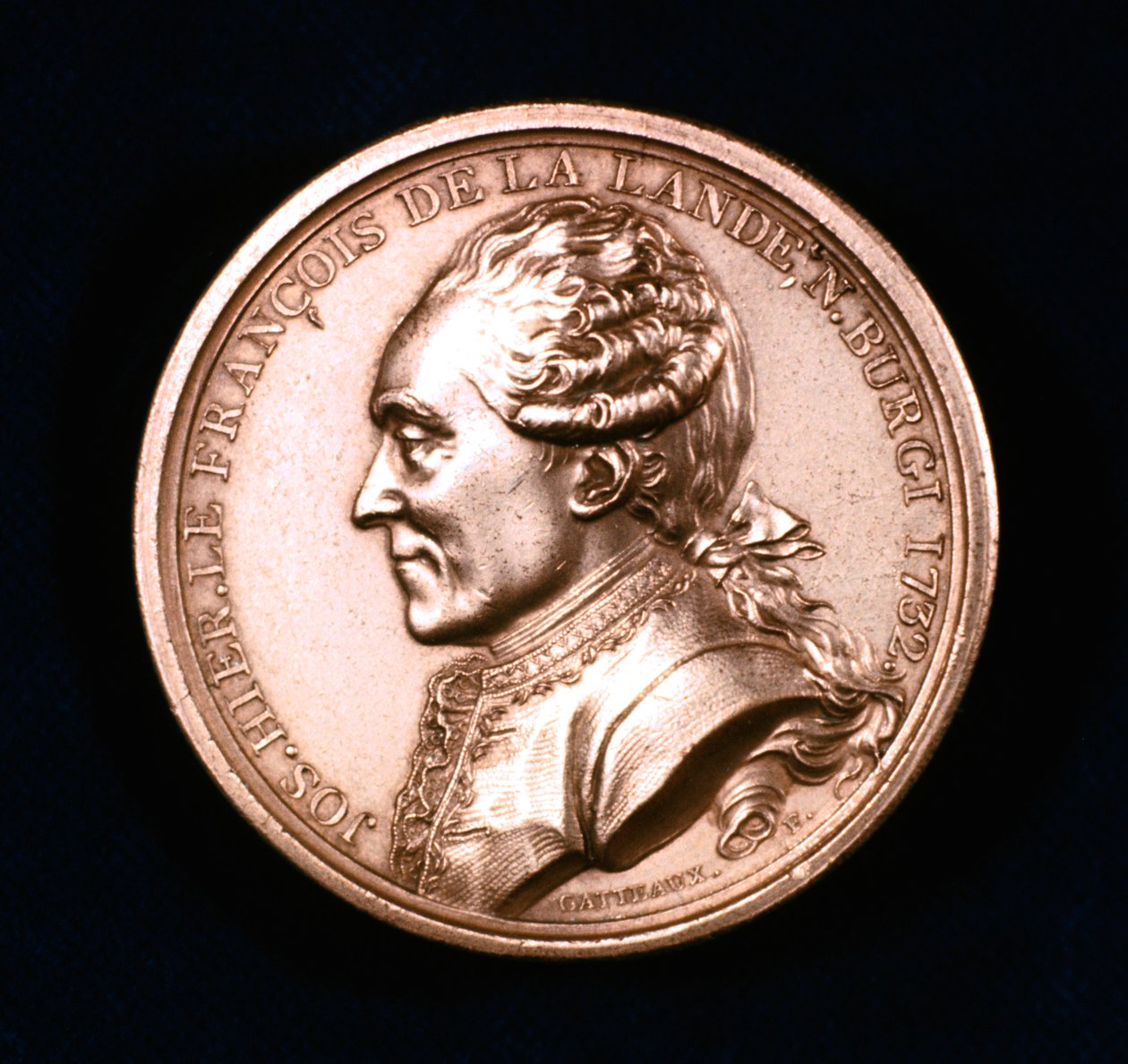 Joseph Jerome Lefrancais de Lalande , fransk astronom, 1800-tallet av Unbekannt