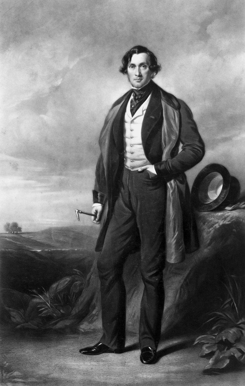 Joseph Locke, engelsk sivilingeniør og jernbanebygger av Unbekannt