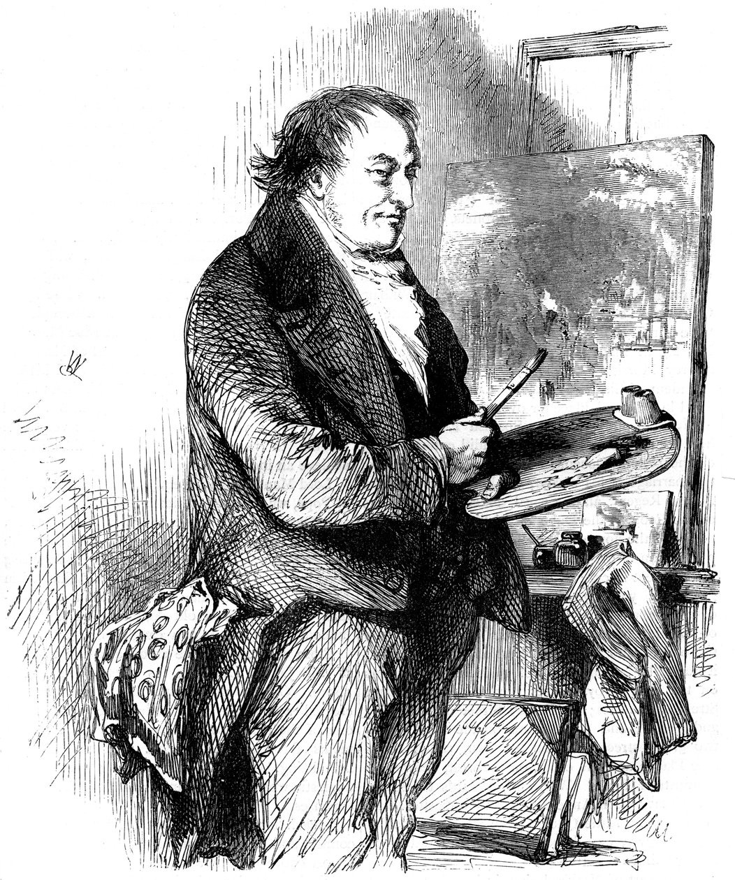 Joseph Mallord William Turner 1775-1851, engelsk kunstner, 1891 av Unbekannt