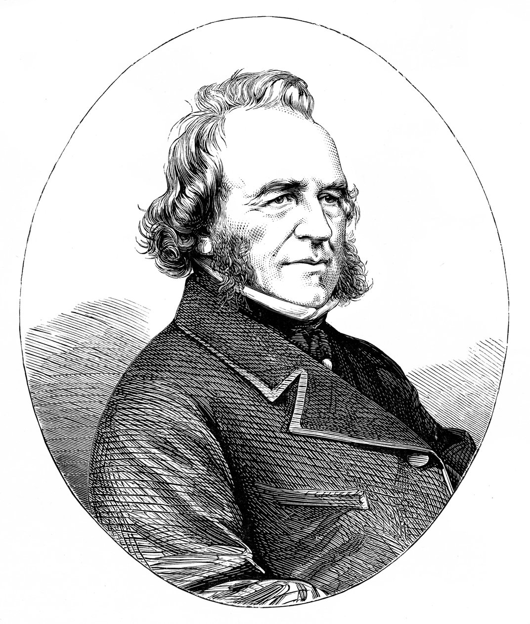 Joseph Paxton 1801-1865, engelsk gartner og arkitekt av Unbekannt