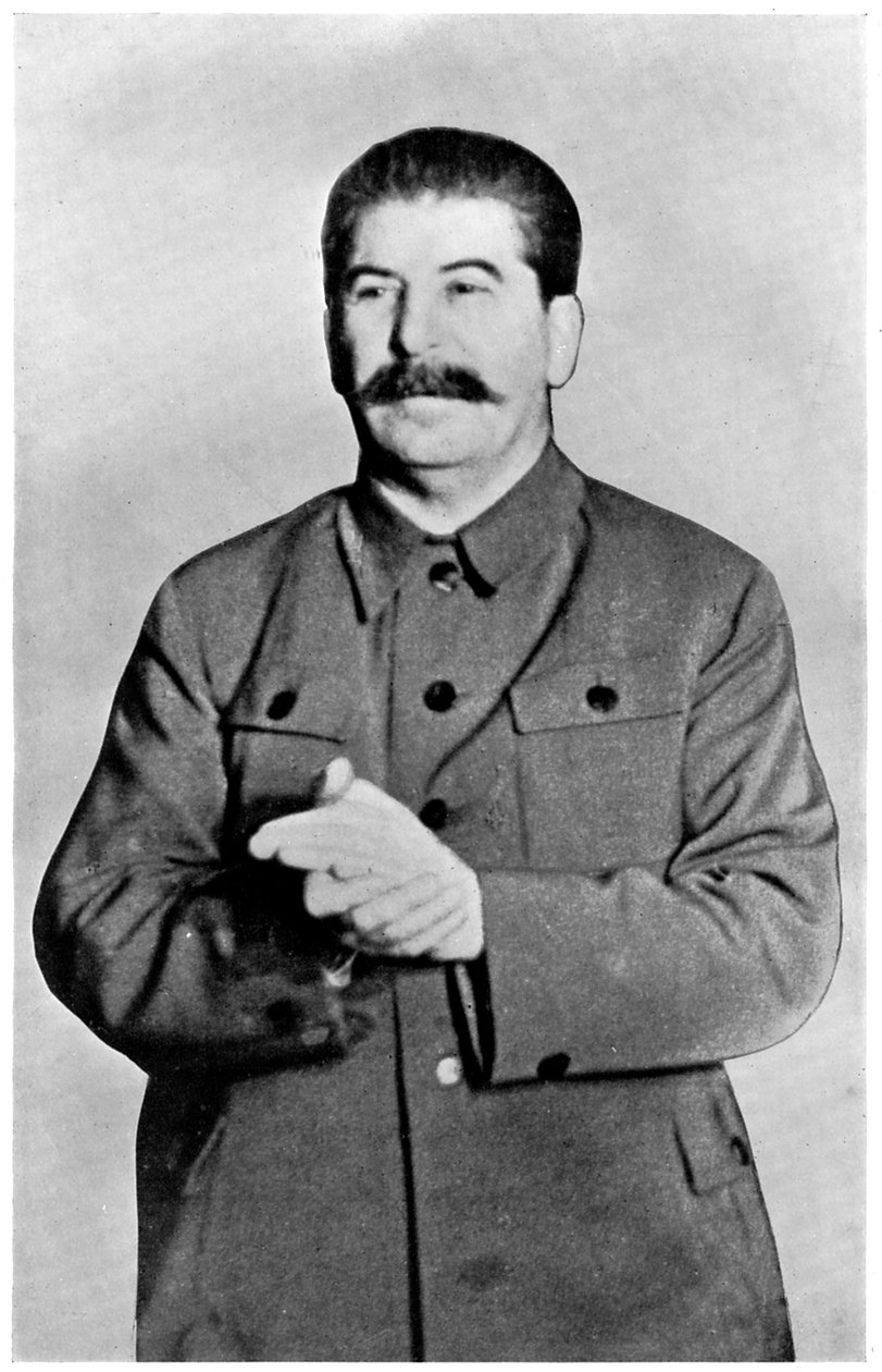 Joseph Stalin 1879-1953, sovjetisk leder, 1900-tallet av Unbekannt