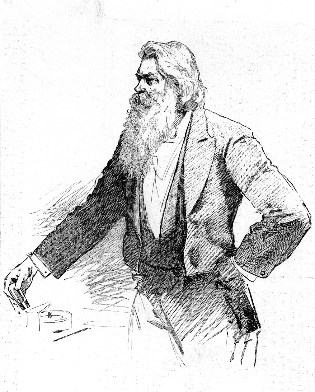 Joseph Wilson Swan , britisk fysiker og kjemiker, demonstrerer elektromagnetisme, 1889 av Unbekannt